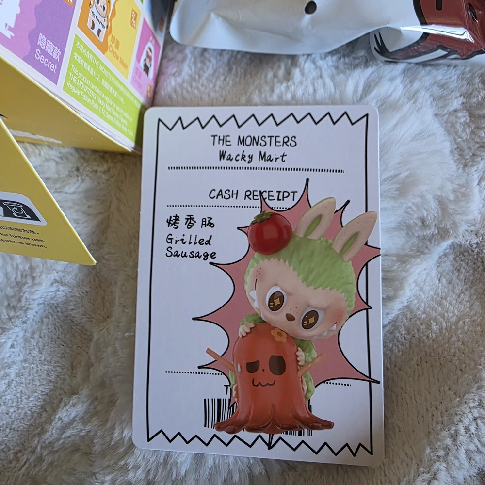 Pop Mart The Monsters Wacky Mart -  GRILLED SAUSAGE